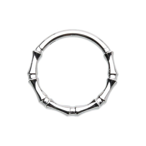 Bones Steel Seamless Hinged Clicker Ring - Impulse Piercings