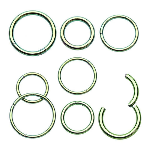 Colorline Steel Seamless Clicker Ring.