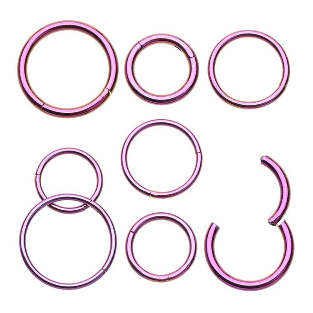 Colorline Steel Seamless Clicker Ring.