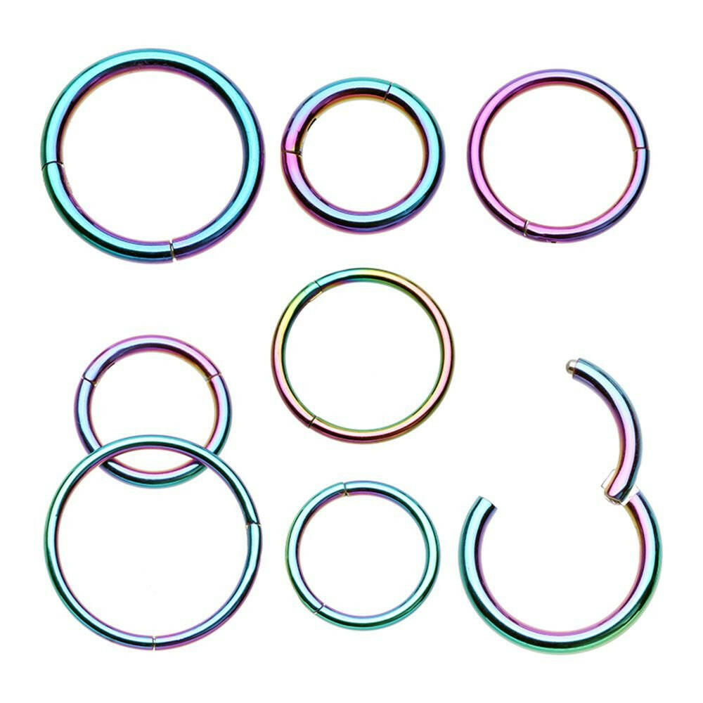 Colorline Steel Seamless Clicker Ring.