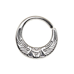 Egyptian Winged Sun Seamless Rings.