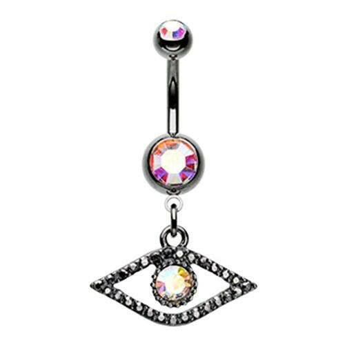 Eye of the Dragon Belly Button Ring.