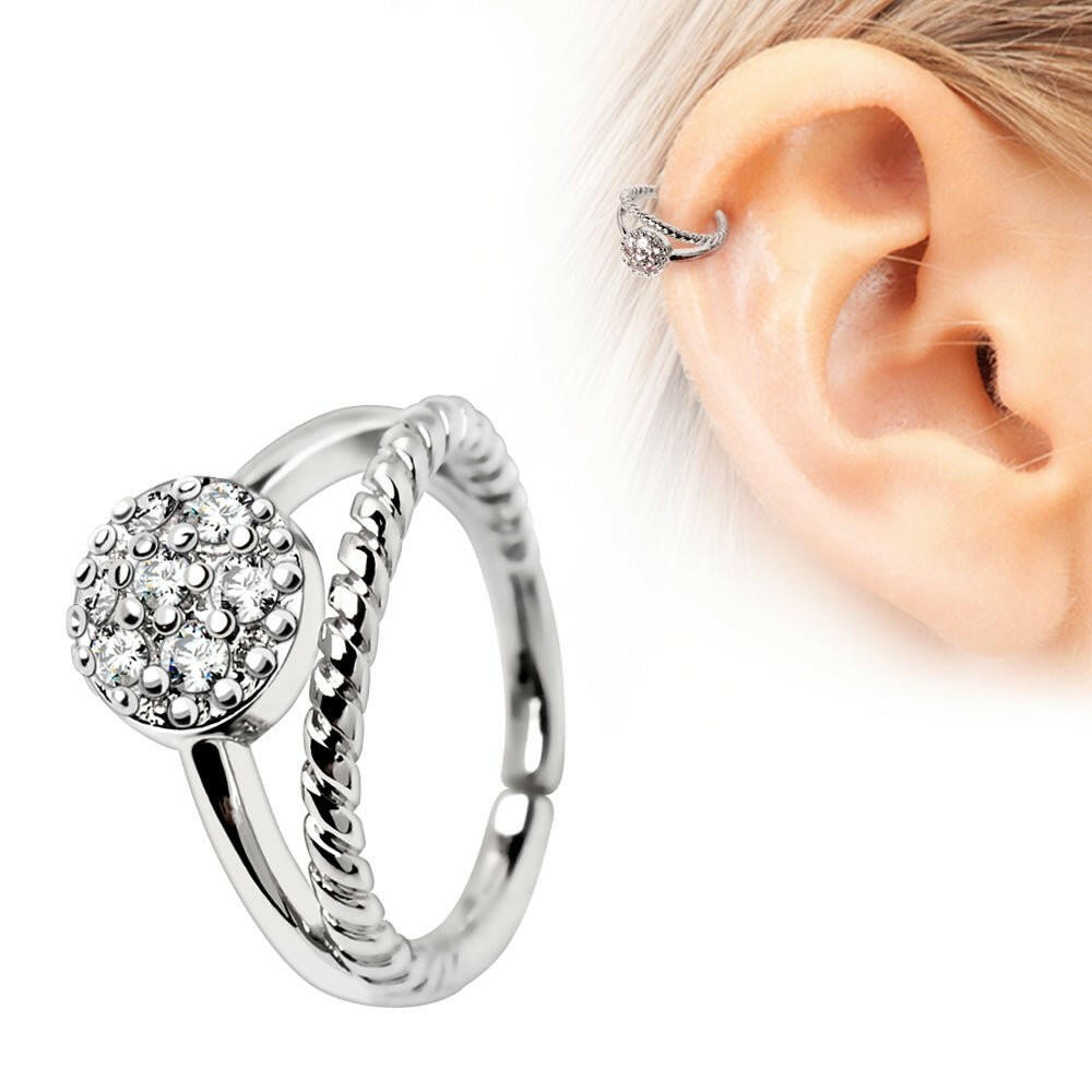 Fancy Tiara Seamless Ring - Impulse Piercings