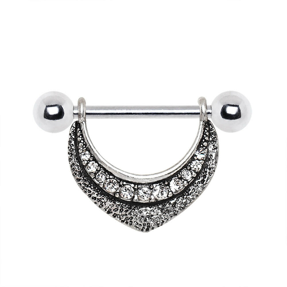 Stainless Steel Lavish Lace Nipple Shield.