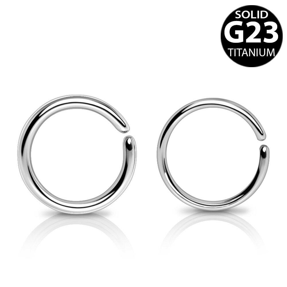 Titanium Seamless Circular Ring - Impulse Piercings