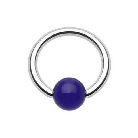 UV Acrylic Ball Top Captive Bead Ring.